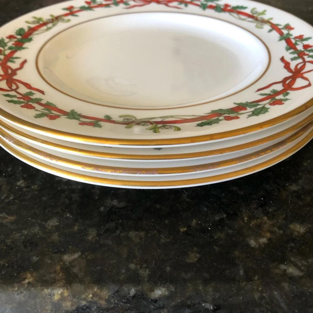 4 Royal Worcester Holly Ribbons 8